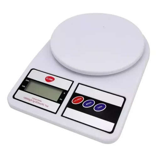 Balança de Cozinha para pesar alimentos Digital 10kg - Alta Precisão na ...