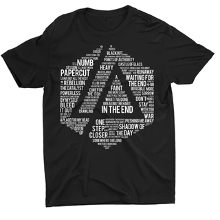 Camiseta Músicas Linkin Park Show Tour Rock 100% Algodão Camisa Blusa Envio Rápido em 24 horas