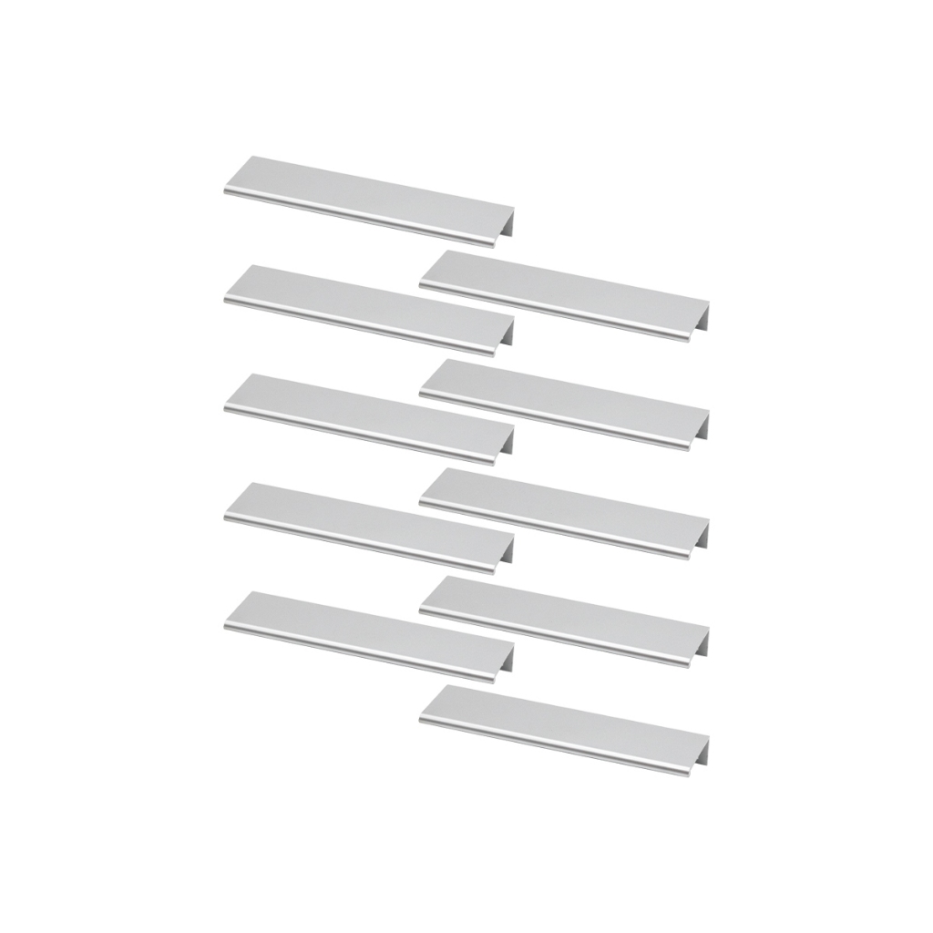 16 Pecas Puxador Retro Slim Para Gaveta Armario Tito 64 mm