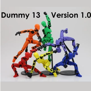 Boneco Dummy 13 - Boneco Articulado Action Figure Educativo - Várias Posições - Impressão 3D