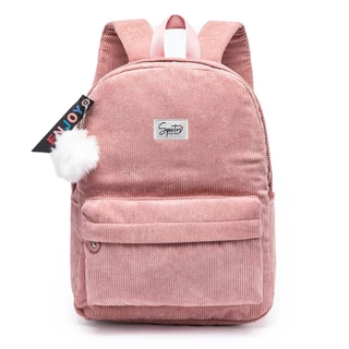 Mochila Feminina Com Chaveiro Pelinho Spector