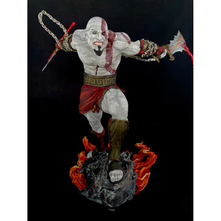 Boneco colecionável figure do Kratos god of war 3 em impressão 3D