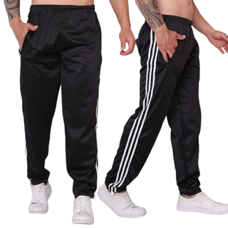 Calça Masculina Esportiva Listrada Flanelado Por Dentro Do P ao GG A Pronta Entrega