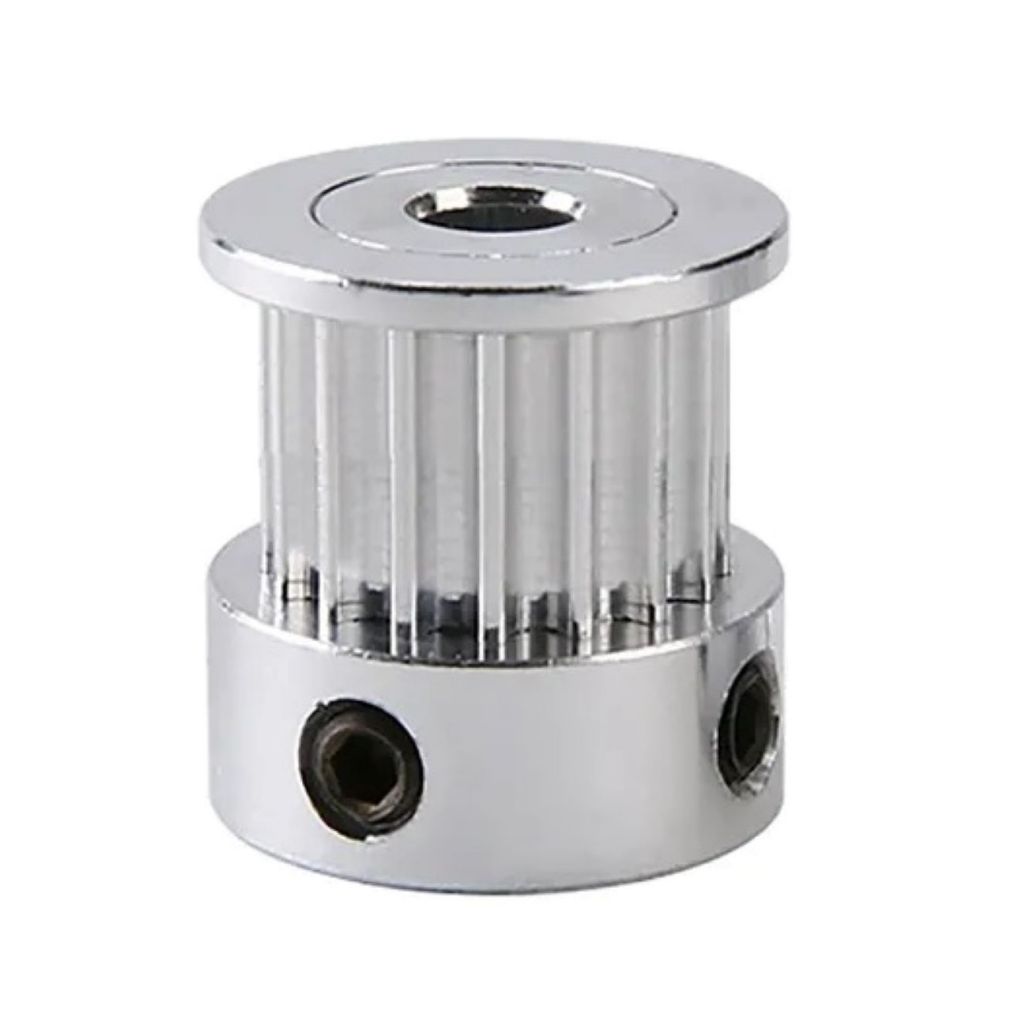 POLIA GT2 20 DENTES CORREIA 10MM FURO 3MM / 3.17MM / 4MM / 5MM / 6MM / 6.35MM / 8MM