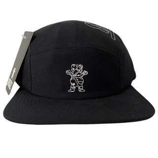 Boné Grizzly Griptape Skateboard Five Panel Aba Reta Clássico