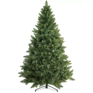 Árvore De Natal Pinheiro 2,10m Decoração 750 Galhos Verdes