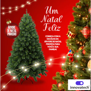 210cm Novas folhas de pinheiro árvore de natal Pinheiro grande Luxo e Elegância para Grandes Ambientes