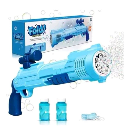 Super Lança Bolhas Arma Bolas Sabão Maquina Eletrica Brinquedo