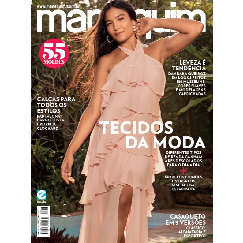 Tecidos da Moda - Manequim Ed. 775 | Shopee Brasil