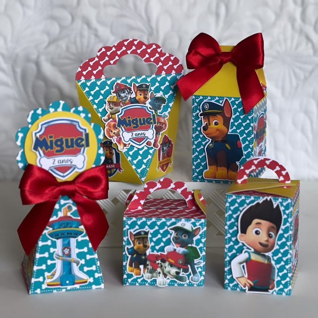 Kit Personalizados Patrulha Canina Lembrancinhas Personalizadas ...