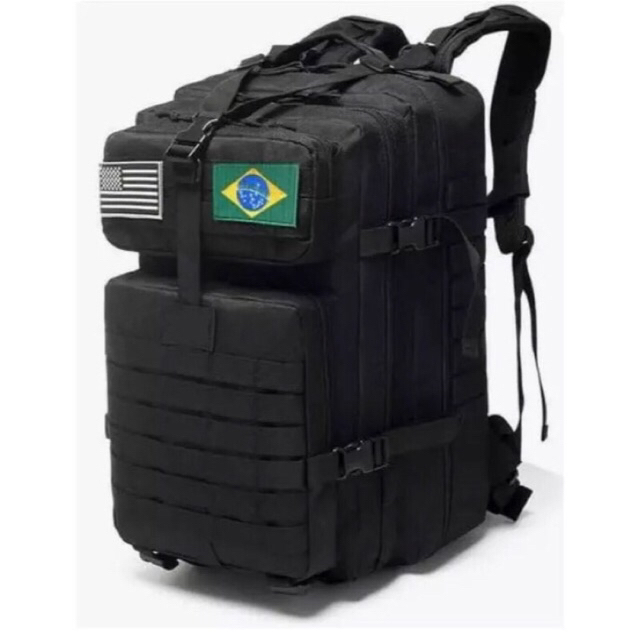 Mochila Tática Grande 50L Reforçada resistente a água