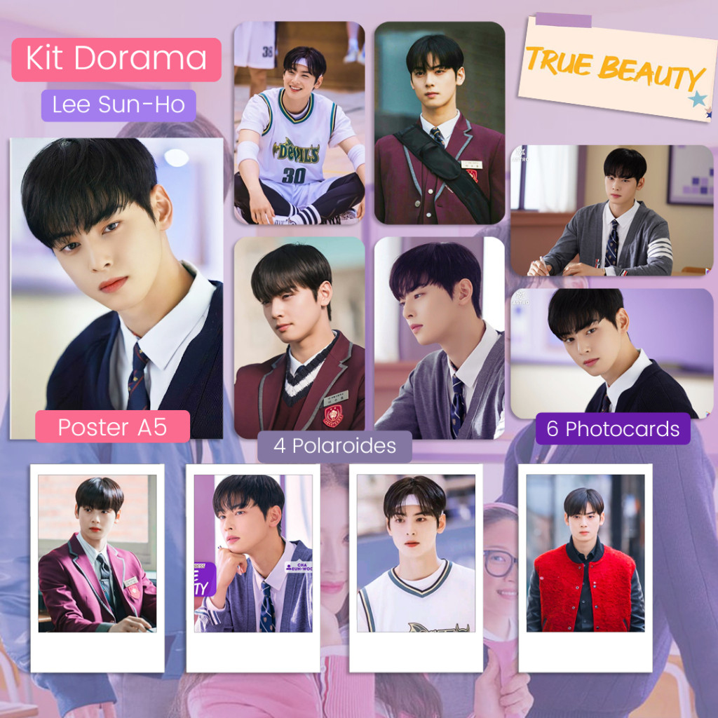 KIT DORAMA TRUE BEAUTY - LEE SUN HO (EUN WOO)