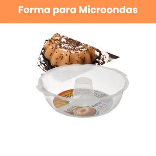 Forma Microondas Bolo Pudim