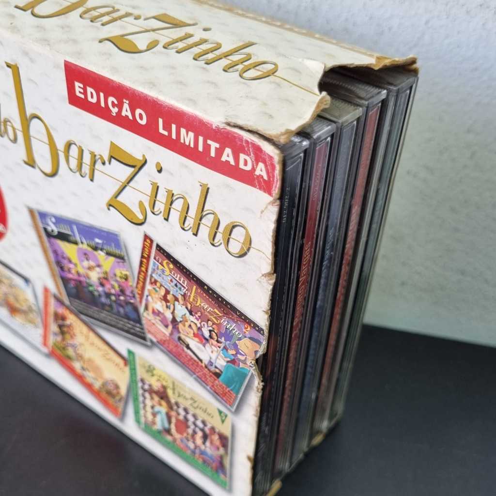 Box CD O Som do Barzinho Vol. 1, 2, 3, 4 e 5 - Renato Vargas