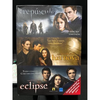 Box Crepúsculo DVD Mídia Física Original