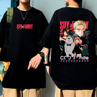 Camisa Oversize Camiseta Anime Espião Mangá Familia Novo