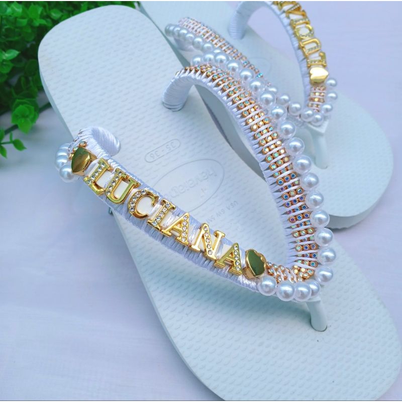 Havaianas Customizadas Sandalia Havaiana Personalizada Para