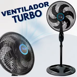 Ventilador Chão TYF 6 Pás de Plástico Tamanho Ajustável 110v 220v