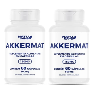 2 Un Akkermat - 120 caps - Envio Imediato