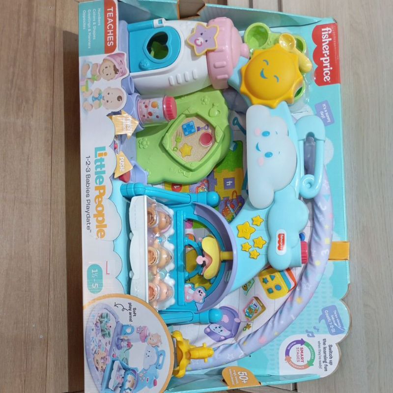 Litle People 1 2 3 Babies Playdade Tapete interativo Fisher Price com ...
