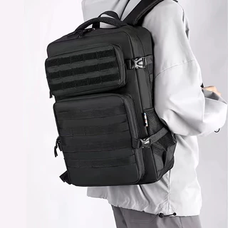 Mochila De Camuflagem De Grande Capacidade Para Homens Para Caminhadas E Acampamentos Esportiva Ao Ar Livre