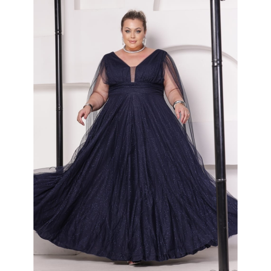Vestido Capa Tule Festa Feminino | Shopee Brasil