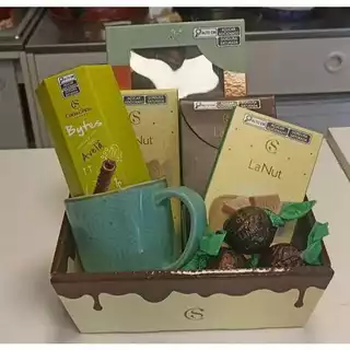 Cesta de Chocolates Para Presente com 9 Itens - Cacau Show em Oferta na Shopee