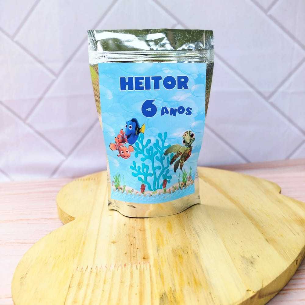 Saco Ziplock Personalizado PROCURANDO NEMO Tamanho 12x19cm Shopee