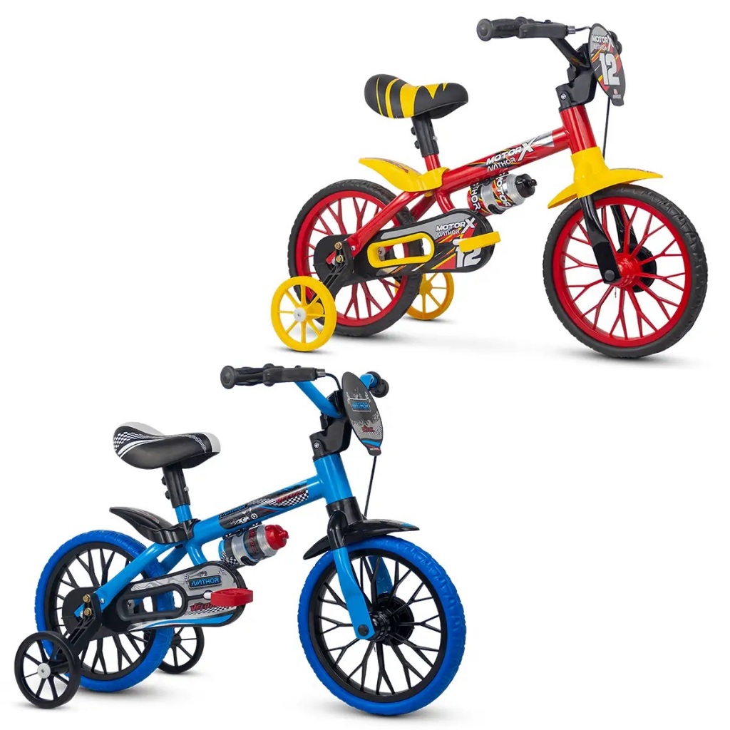Bicicleta Infantil Bike Menino 3 a 5 Anos Aro 12 Nathor | Shopee Brasil