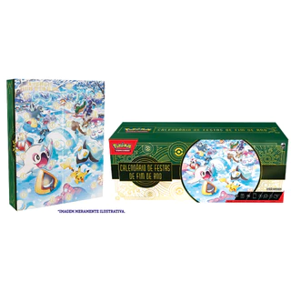 Box Especial Pokémon TCG Festas De Fim De Ano com 25 Surpresas