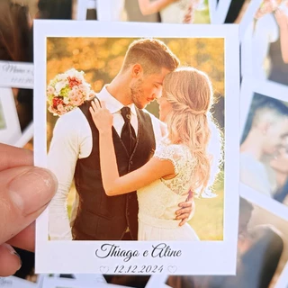 Mini Fotos Personalizadas - Tamanho 7x9cm - Envio Rápido