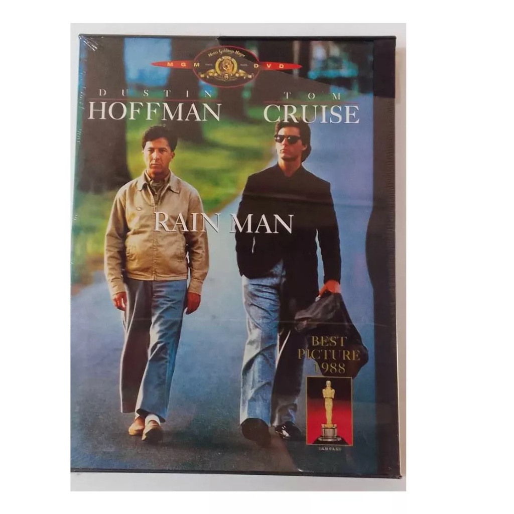 Dvd Rain Man Tom Cruise Dustin Hoffman Mgm 1988 Importado USA Ingles