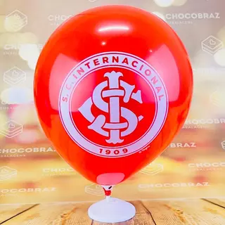 25~100 Balão Festa INTERNACIONAL FC Redondo 9 Pol. Regina
