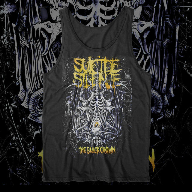 Regata Suicide Silence - Black Crow