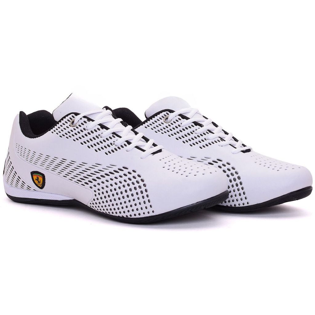 tênis masculino academia ferrari caminhada confortável oferta