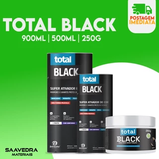 Total Black Bellinzoni 500ml Ativador De Cor Nero Marquina Óleo + Cor marmore e granito cera