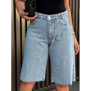 Bermuda Jeans Feminina 8122