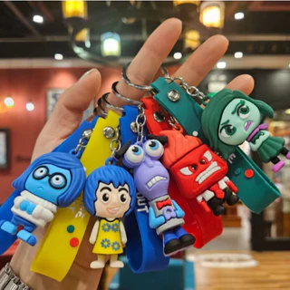 Divertidamente Figura Chaveiro 7-9cm Acessórios para Malas, Presentes para Fãs Coleção 7-9cm