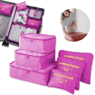 Kit Bolsas De Armazenamento Organizador Para Viagem 6 Pçs em Oferta na Shopee