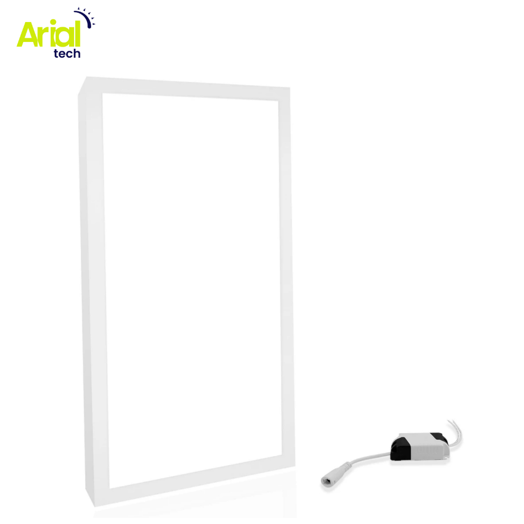 Luminária Painel 40W Plafon Led 30x60 Sobrepor Branco Frio, Neutro ou Quente
