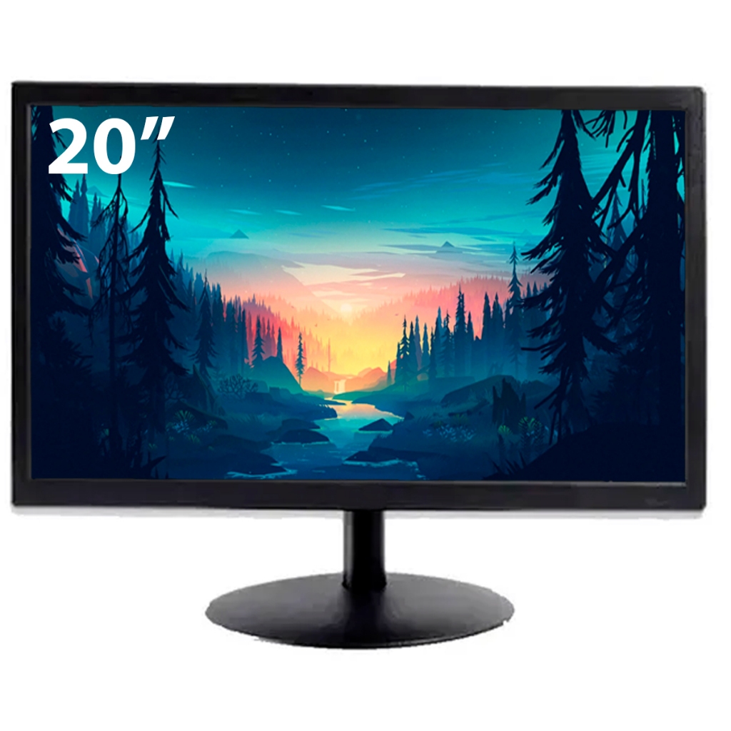 Pc Computador I5 Intel Core Ssd 480gb Memoria 8gb Monitor 20