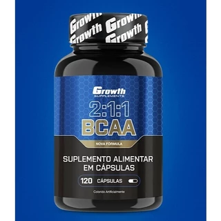 BCAA 2:1:1 (120 CÁPSULAS) GROWTH SUPPLEMENTS