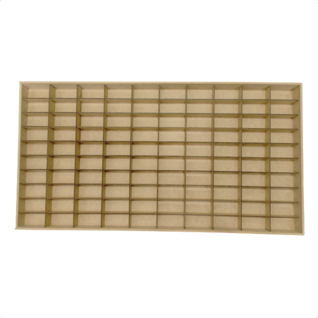 Estante Expositor Grande Porta Carrinhos 100 Divisórias Cru 1:64 Coleção Hot Wheels Brinquedo MDF Resistente Espaçosa