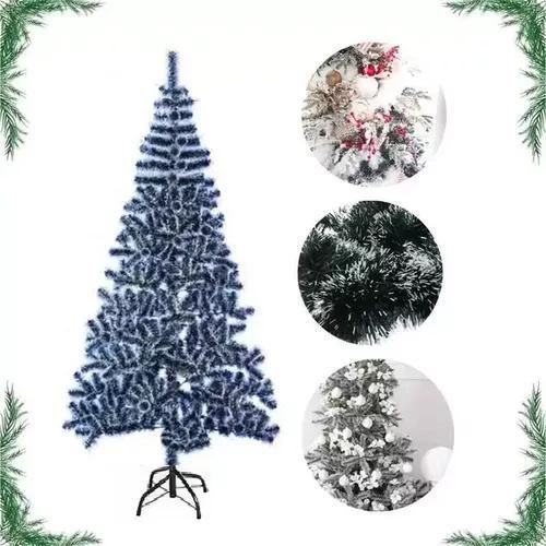 Árvore Natal Pinheiro Nevada 320 Galhos Neve 180cm Arv180n - Multiart