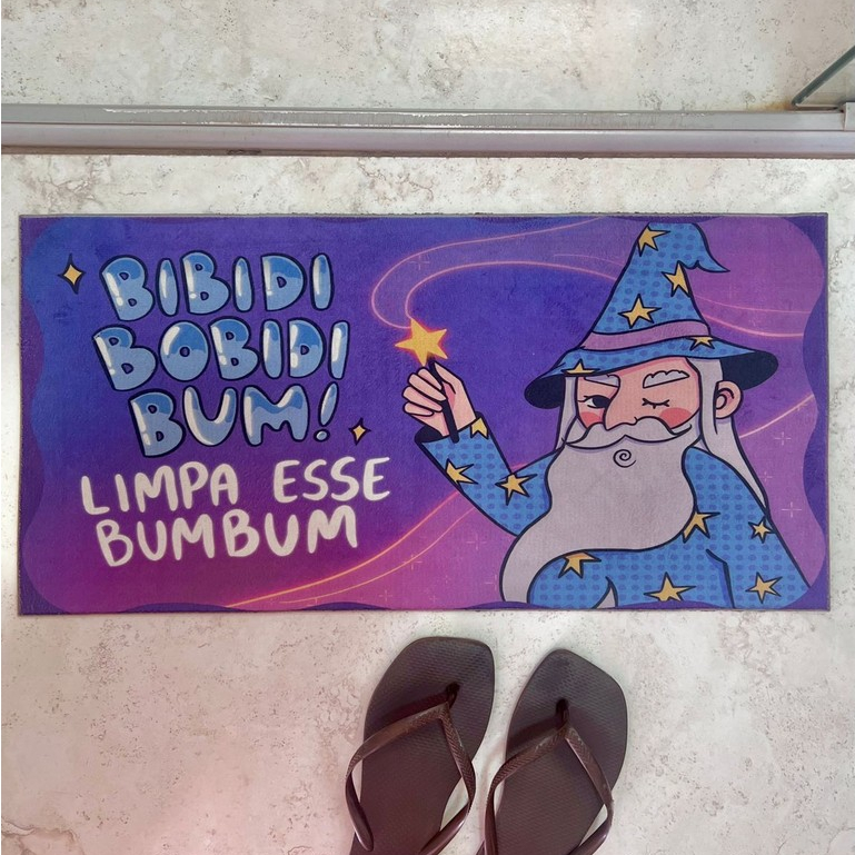 Tapete Bibidi Bobidi Bum Limpa esse Bumbum