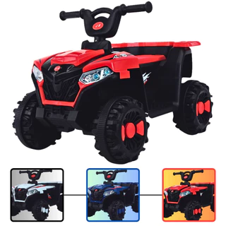 Mini Quadriciclo Elétrico 6v Infantil Duas Marchas Vermelho