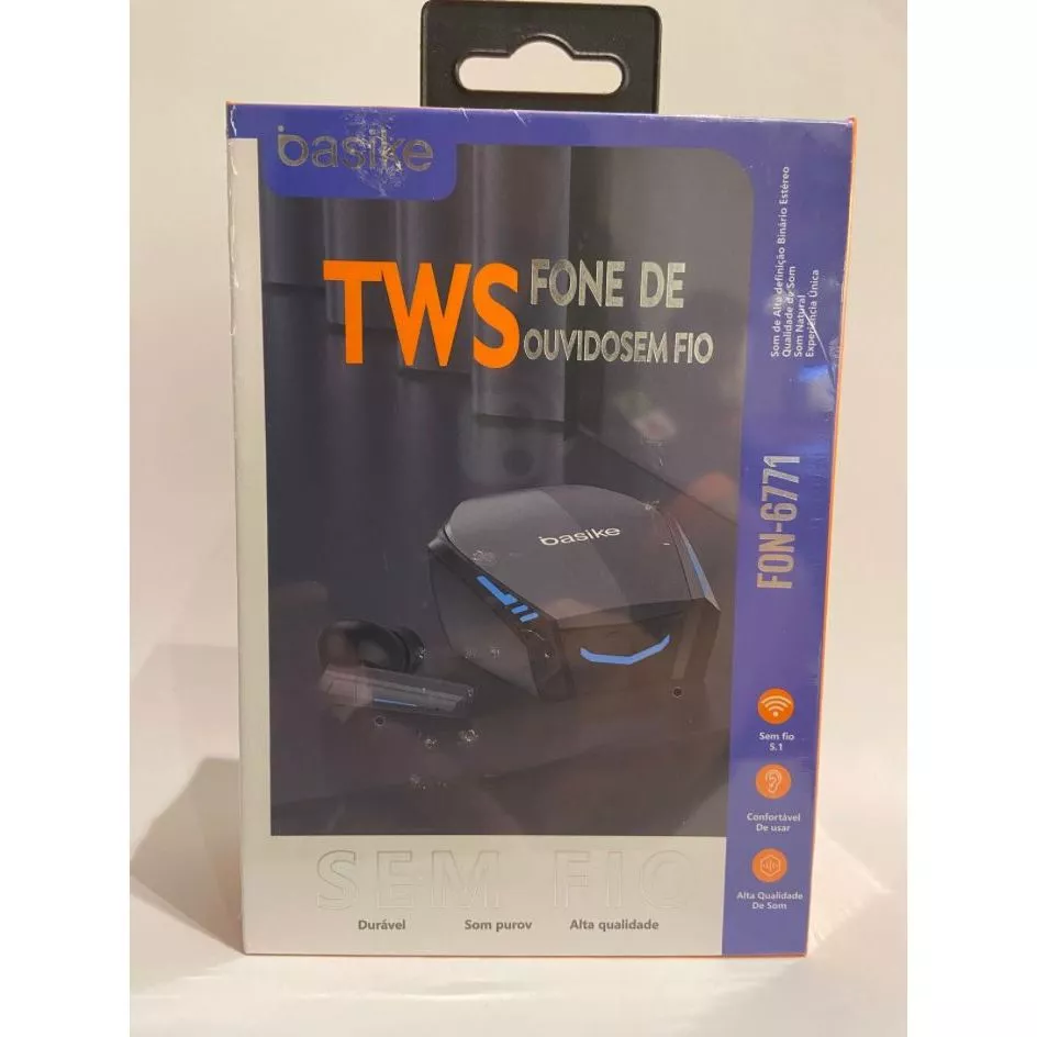 FONE DE OUVIDO SEM FIO TWS FON-6771