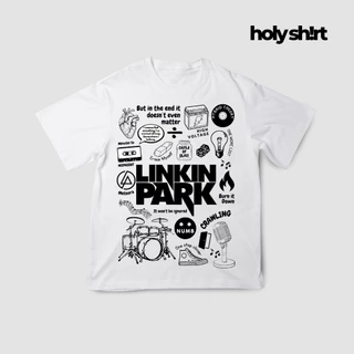 Camiseta Algodão Unissex Linkin Park - Songs