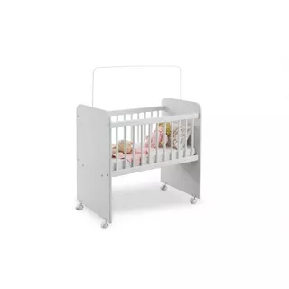 Mini Berço Ternurinha Com Colchao Impermeavel e Rodinhas