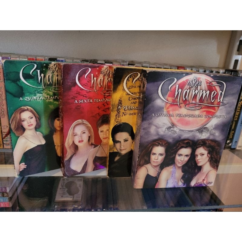 dvd Charmed (Temporadas 5, 6, 7 e 8 em digistack) | Shopee Brasil